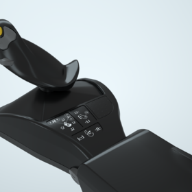 Oceněná řada UNICARRIERS TX - ergonomické ovládání pomocí joysticku